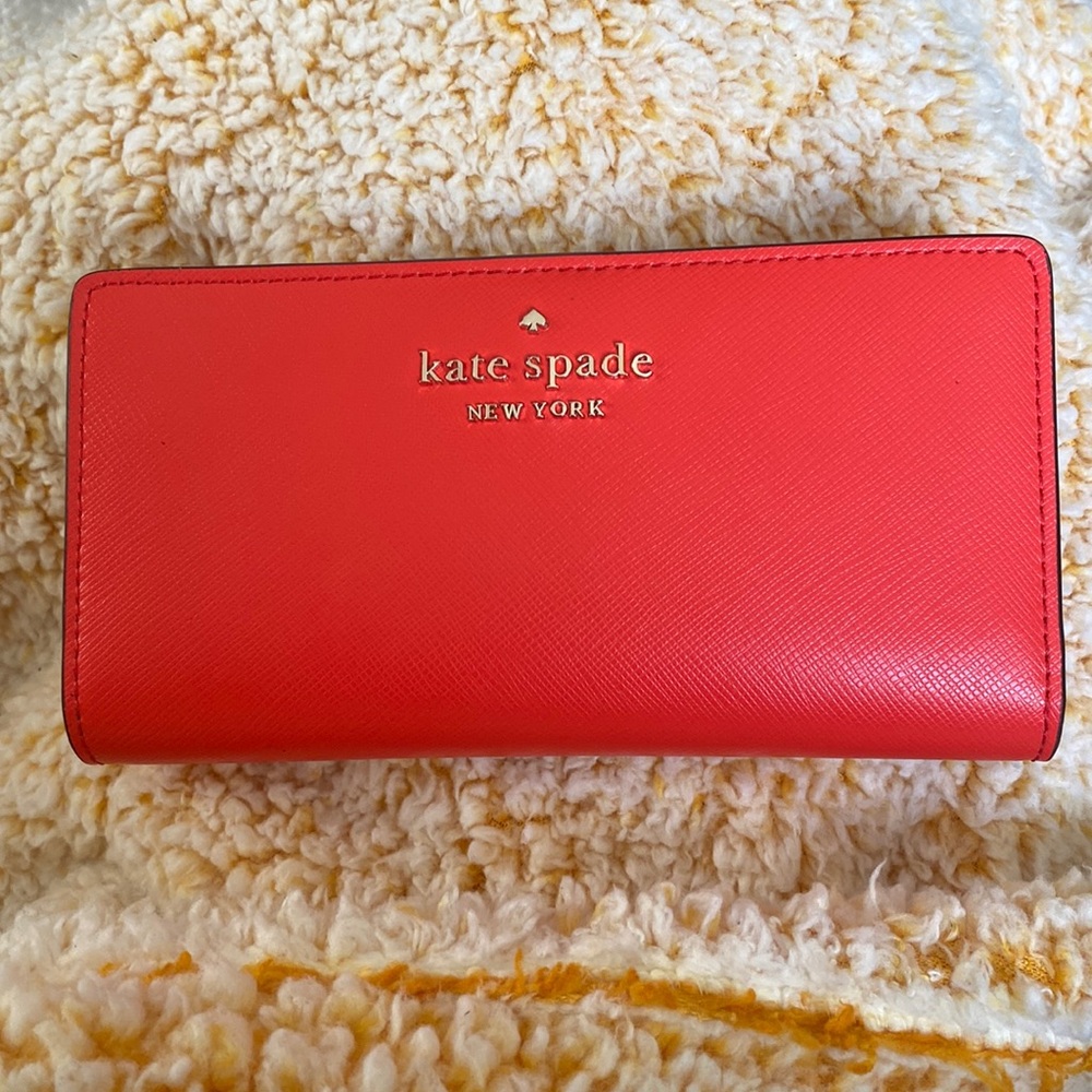 Kate Spade red wallet